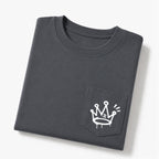 Jesus Christ Is King Christian Unisex Pocket T-Shirt