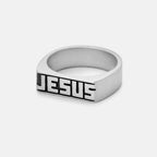 Jesus Christian 925 Sterling Silver Ring