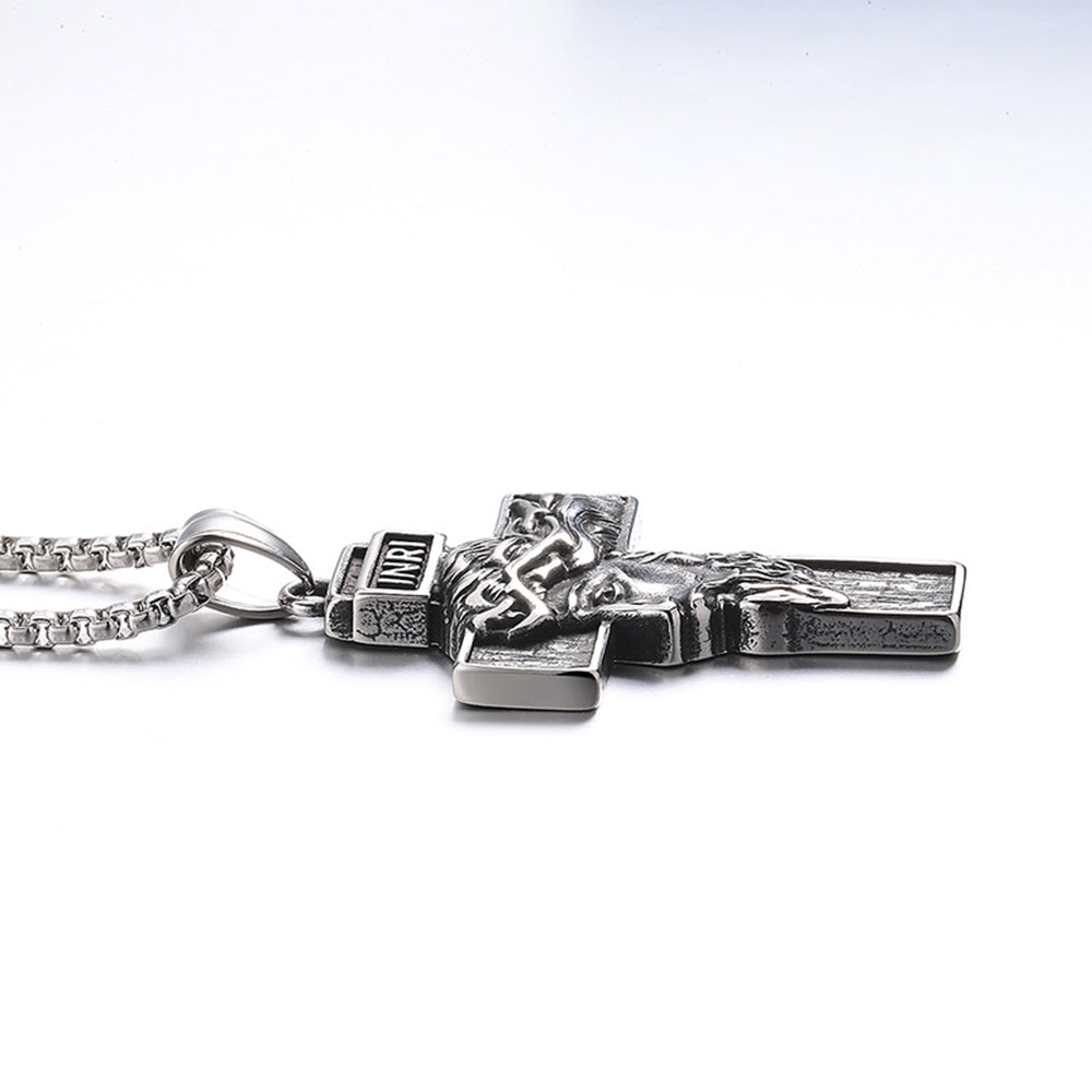 Jesus Cross Christian Necklace