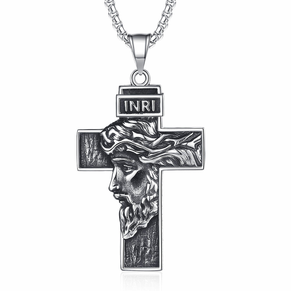 Jesus Cross Christian Necklace