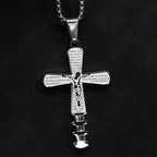 Jesus Cross Christian Necklace
