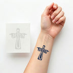 Jesus Cross 12pcs Christian Temporary Tattoos
