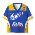 Jesus Did It Christian Kid Mesh Jersey & Shorts