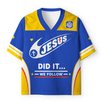 Jesus Did It Christian Kid Mesh Jersey & Shorts