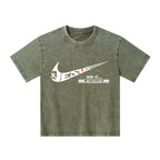 Jesus Did It Christian Washed T-Shirt