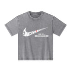 Jesus Did It Christian Washed T-Shirt