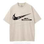 Jesus Did It Christian Washed T-Shirt