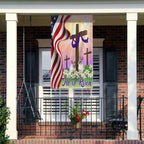 Jesus He Is Risen Easter Flag