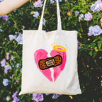 Jesus Heals Christian Canvas Tote Bag