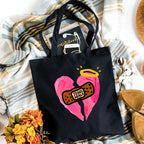 Jesus Heals Christian Canvas Tote Bag