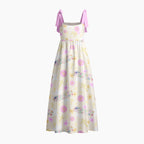 Jesus Heals Chrisitan Tie Shoulder Maxi Dress