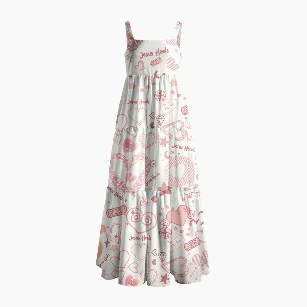 Jesus Heals Christian Maxi Dress
