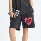 Jesus Heals Christian Washed Shorts