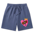 Jesus Heals Christian Washed Shorts