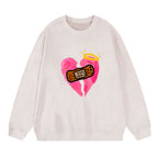Jesus Heals Christian Washed Sweatshirt