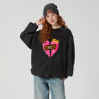 Jesus Heals Christian Washed Sweatshirt