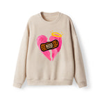 Jesus Heals Broken Heart Christian Lightweight Sweater