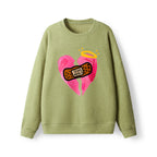 Jesus Heals Broken Heart Christian Lightweight Sweater