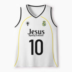 Jesus Highway To Heaven Christian Mesh Jersey Tank Top