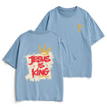 Jesus Is King Christian Heavy Cotton T-Shirt