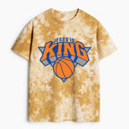 Jesus Is King Christian Heavy Cotton Tie Dye T-Shirt