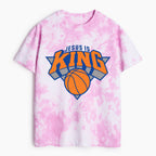 Jesus Is King Christian Heavy Cotton Tie Dye T-Shirt