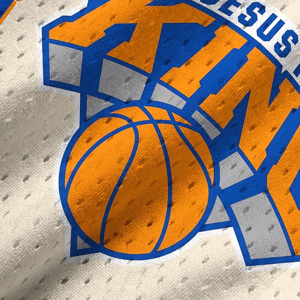 Jesus Is King Christian Kid Mesh Jersey & Shorts