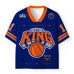 Jesus Is King Christian Kid Mesh Jersey & Shorts
