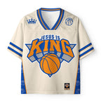 Jesus Is King Christian Kid Mesh Jersey & Shorts