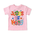 Jesus Is King Christian Kid T-Shirt