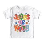 Jesus Is King Christian Kid T-Shirt