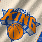 Jesus Is King Christian Mesh Jersey Tank Top