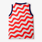 Jesus Is King Christian Mesh Jersey Tank Top