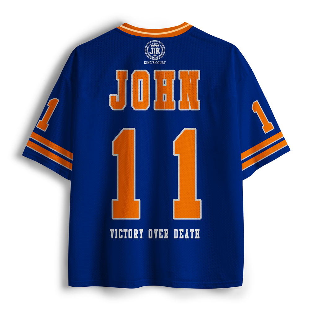 Jesus Is King Christian Mesh Jersey