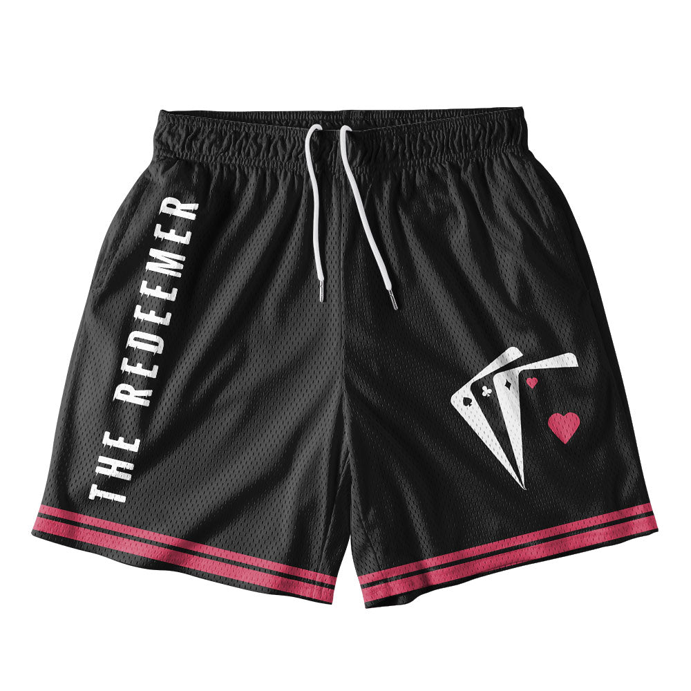 Jesus Is King Christian Mesh Shorts