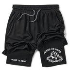 Jesus Is King Christian Performance Short