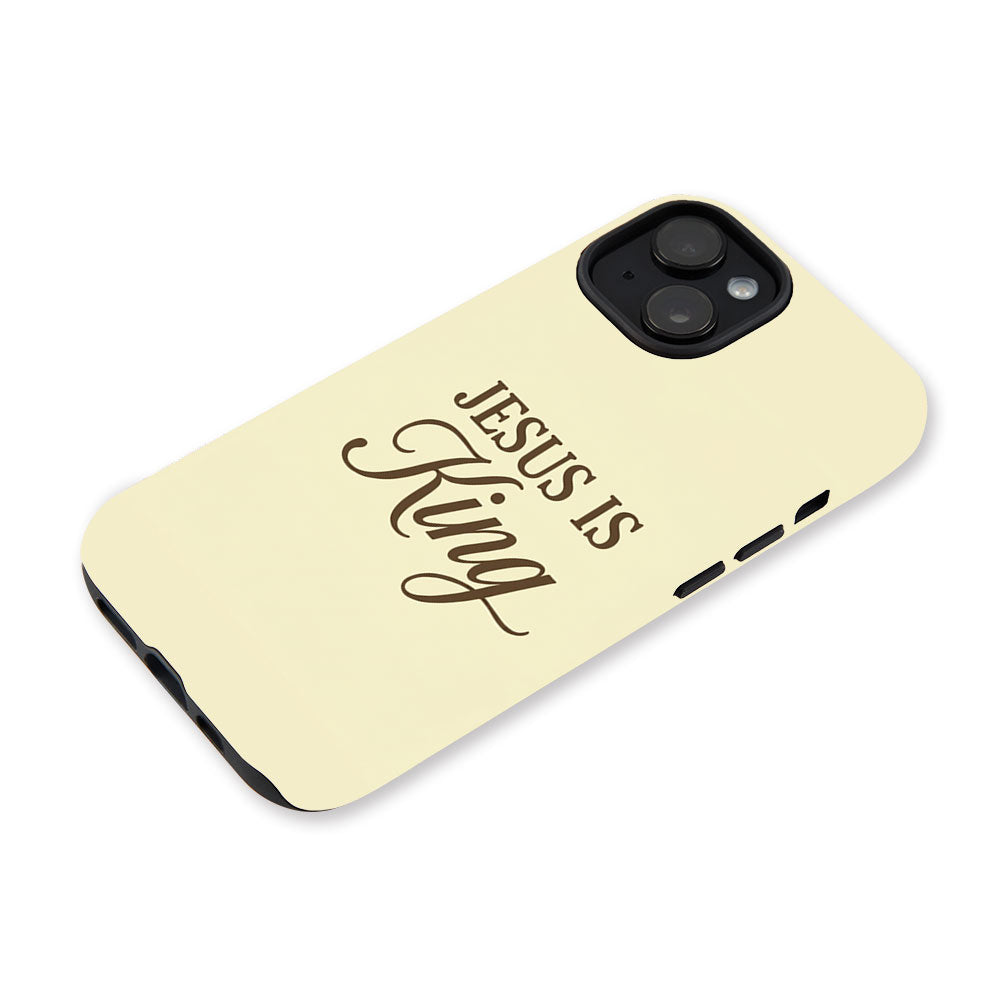 Jesus Is King Christian Phone Case