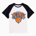 Jesus Is King Christian Raglan Sleeve T-Shirt