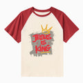Jesus Is King Christian Raglan Sleeve T-Shirt