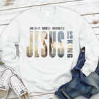 Jesus Is King Christian Sweatshirt