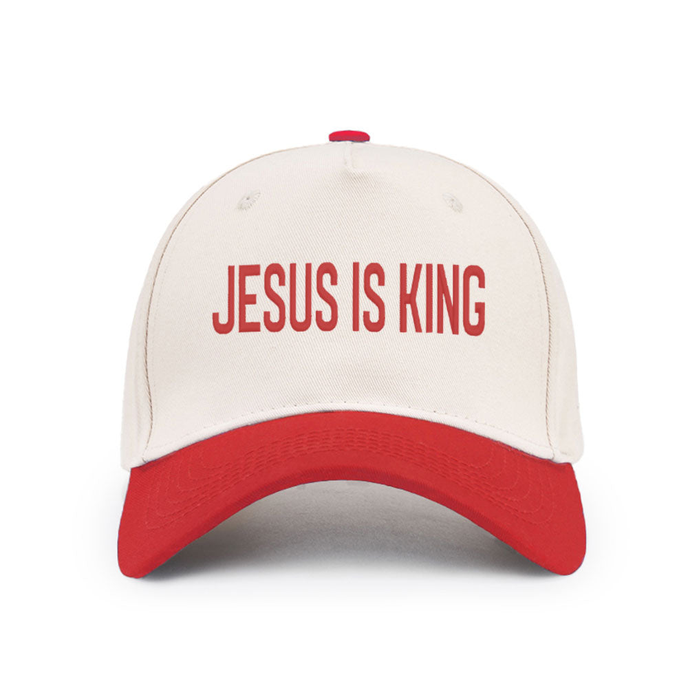 Jesus Is King Christian Trucker Hat