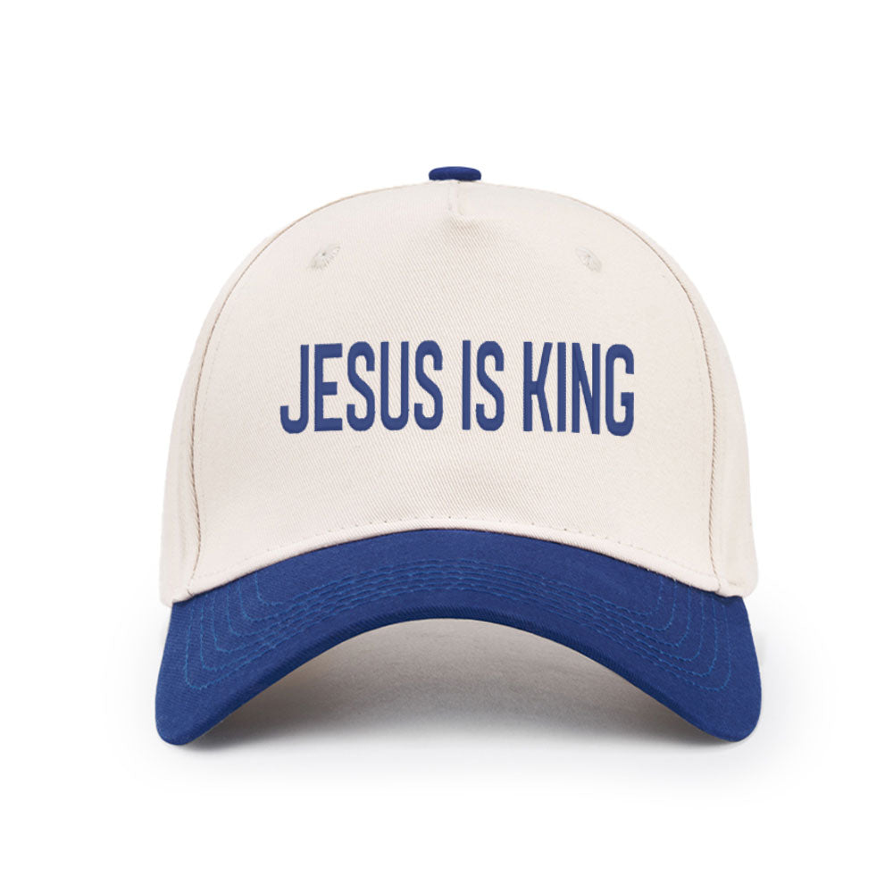 Jesus Is King Christian Trucker Hat