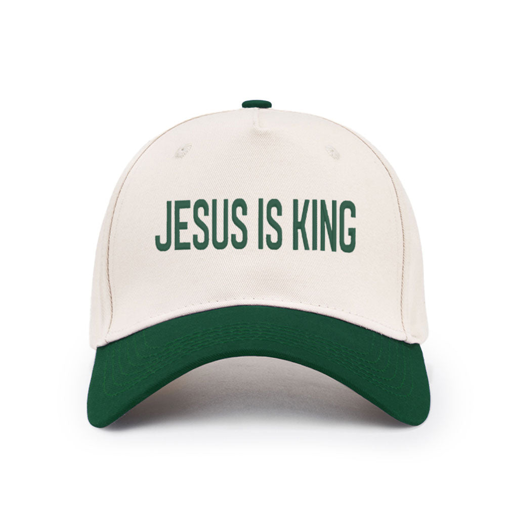 Jesus Is King Christian Trucker Hat