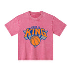 Jesus Is King Christian Washed T-Shirt