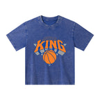 Jesus Is King Christian Washed T-Shirt