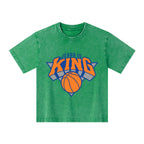 Jesus Is King Christian Washed T-Shirt