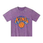 Jesus Is King Christian Washed T-Shirt