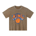 Jesus Is King Christian Washed T-Shirt
