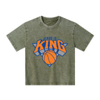 Jesus Is King Christian Washed T-Shirt
