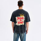 Jesus Is King Christian Washed T-Shirt